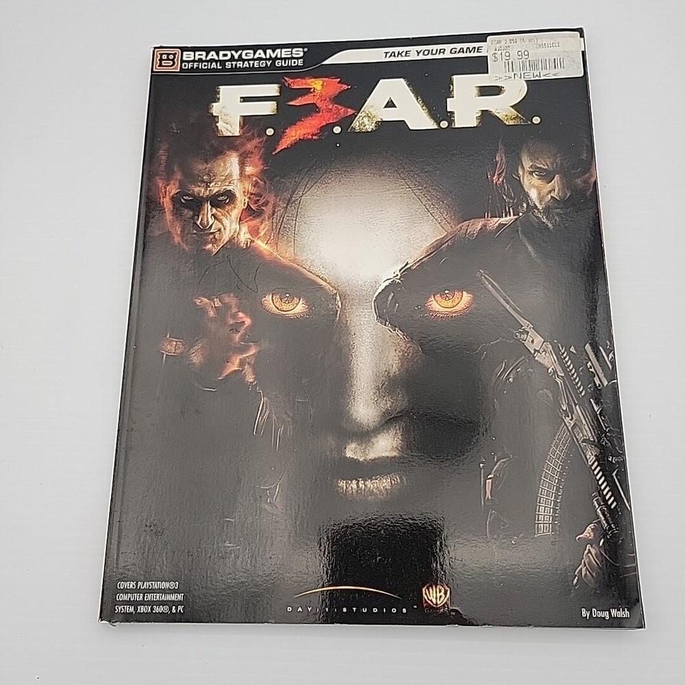 F. E. A. R.‎ 3 Official Strategy Guide by BradyGames Staff and Bros Brand NEW